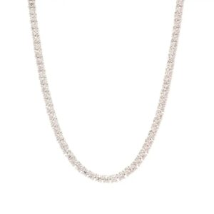Colar Riviera Zircônias Diamond Pink