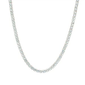 Colar Riviera Zircônias Diamond Blue